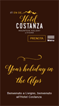 Mobile Screenshot of hotelcostanza.it